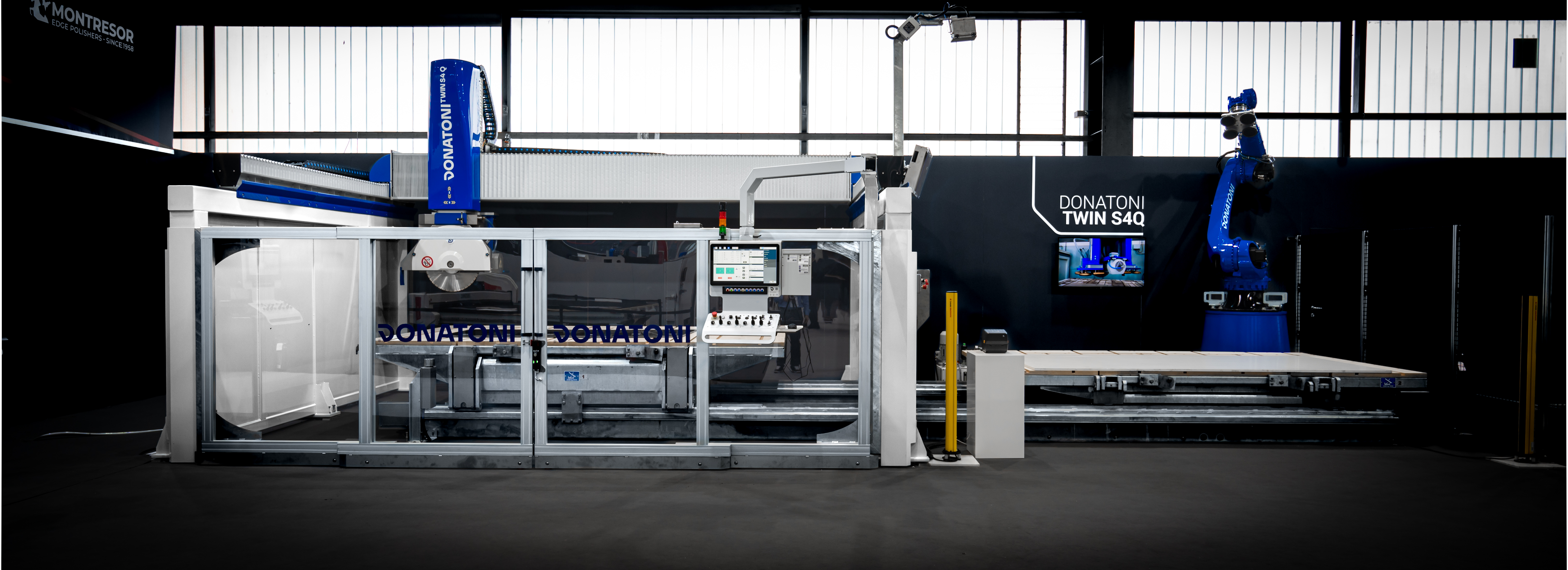 Donatoni TWIN Dual-Table Bridge Saw